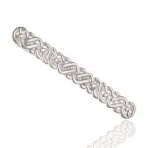 925 Sterling Silver Celtic Knot Tie Clip