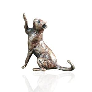 Bronze Cat Siting - Butler & Peach Miniatures