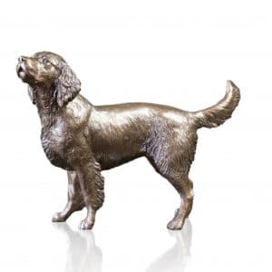 Bronze Springer Dog Standing Ltd Ed 150