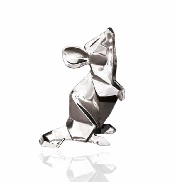 925 Stirling Silver Nomi Origami Mouse