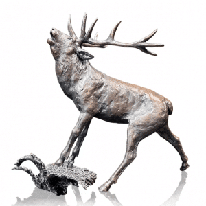 Bronze Stag Sculpture - The Roar - Limited Edition 150