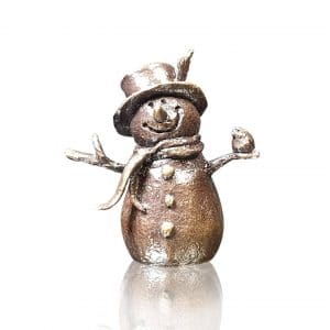 Bronze Snowman Figure. Butler & Peach.