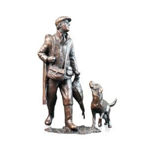 Bronze End of Day Sculpture – Ltd Ed 250 – Michael Simpson. 2