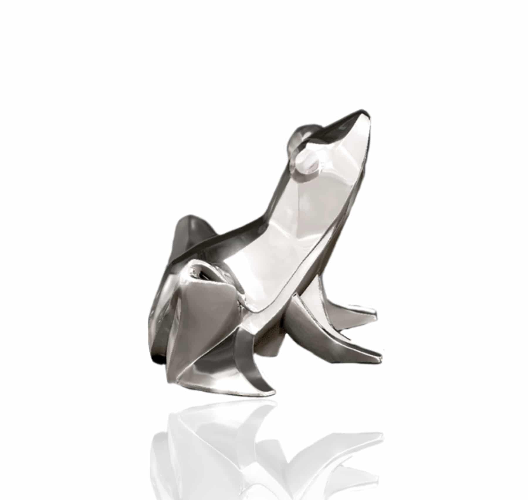 925 Sterling Silver Nomi Origami Mouse Figure. 