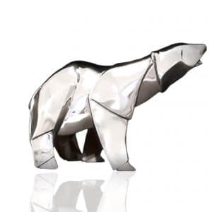 925 Sterling Silver Nomi Origami Polar Bear.