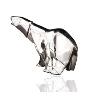 925 Sterling Silver Nomi Origami Polar Bear. 2