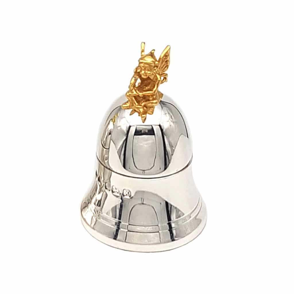 925 Sterling Silver Fairy Tooth Bell Box.