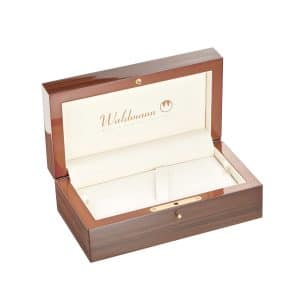 Waldmann Luxury Pen Box - MARBLE BROWN