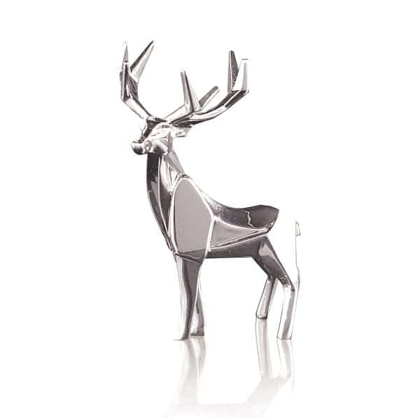 925 Sterling Silver Nomi Origami Stag