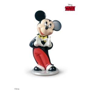 Lladro Mickey Mouse Figurine.
