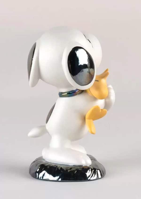 Lladro Snoopy Figurine. Right.