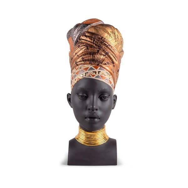 Lladro African Soul Woman Bust