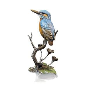 Bronze Kingfisher with Meadow Marsh Limited Edition 175.