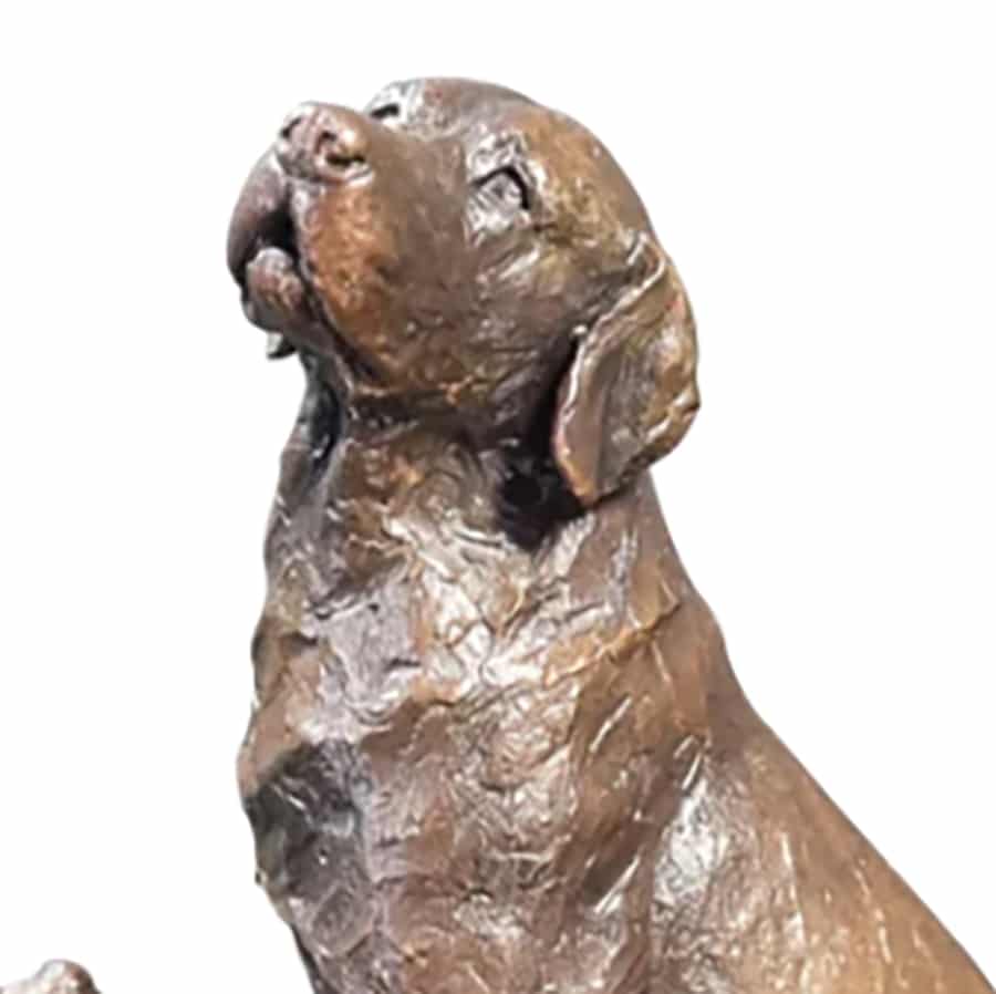Bronze Labrador Dog Mummy - Ltd Ed 150.