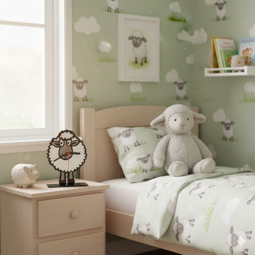 Sheep Desk Clock. - Image 6