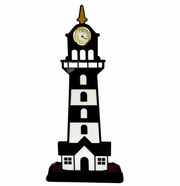 Lighthouse Clock Nautical- Seaside Decoration. - Image 3