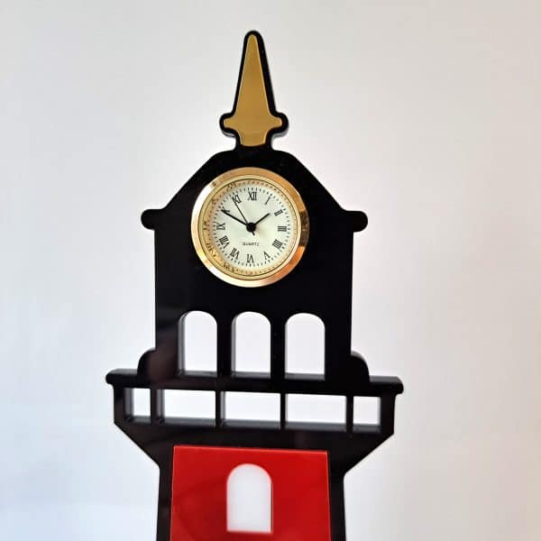 Lighthouse Clock Nautical- Seaside Decoration. - Image 5