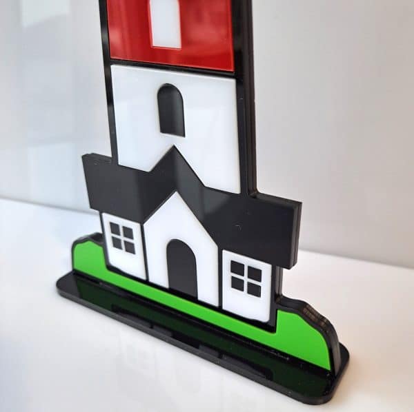 Lighthouse Clock Nautical- Seaside Decoration. - Image 6