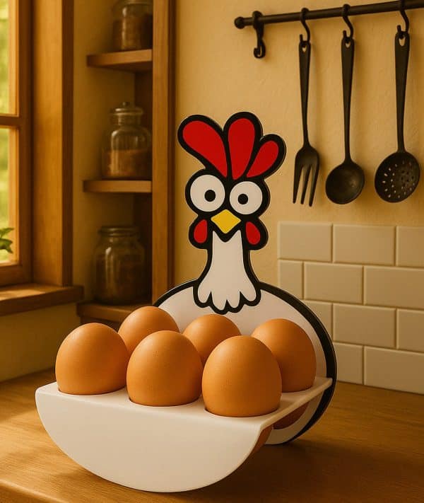 Mother Hen - Chicken Egg Holder Tray. - Image 8