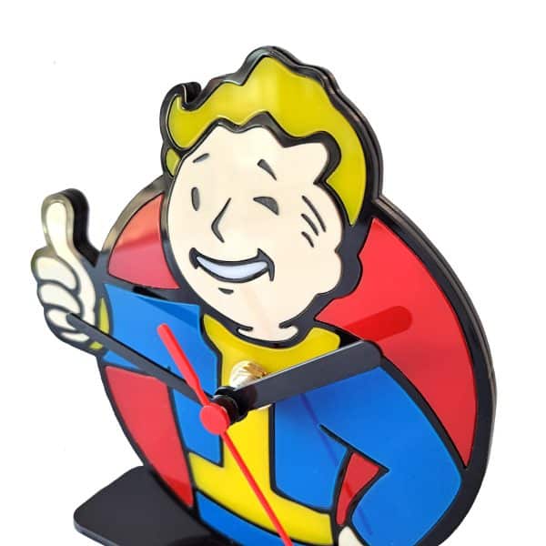 Fallout Vault Boy Desk Clock. - Image 2