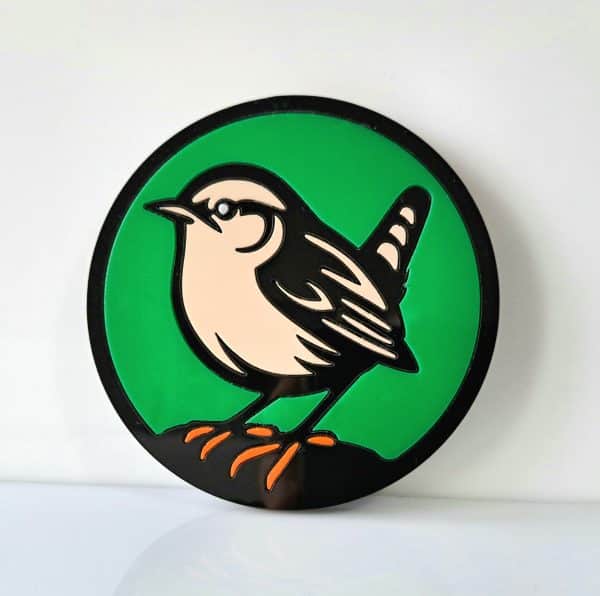 Wren British Garden Birds Drink Coasters. - Image 2