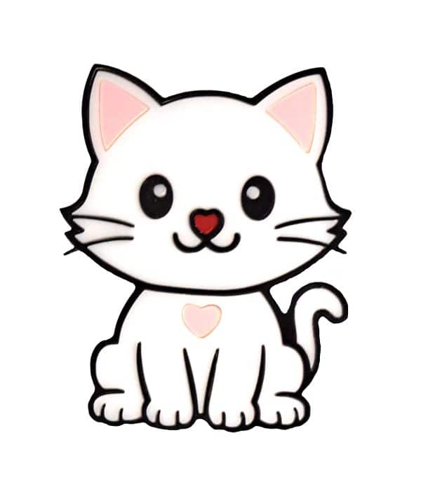Cute Kitten Cat Fridge Magnet. - Image 5