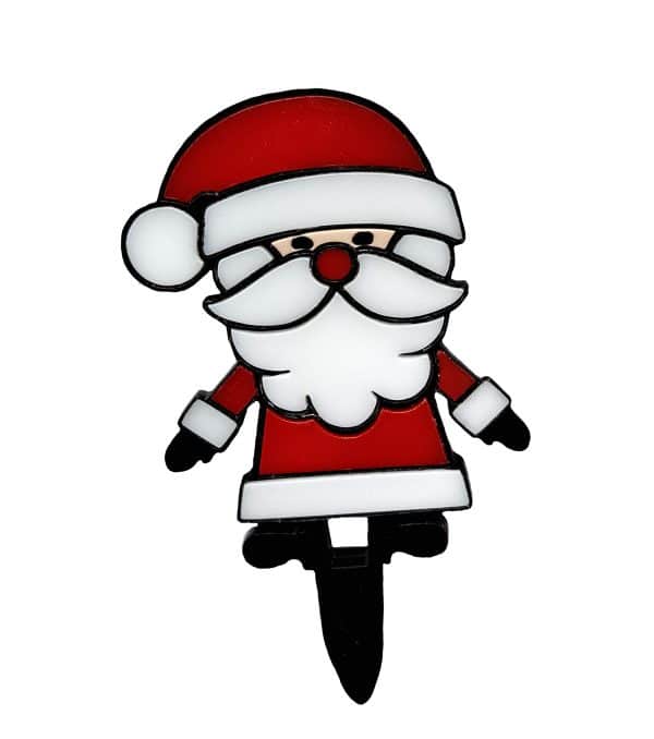 Father Christmas Snowman Cake Toppers Christmas Cake Decorations. - Image 5