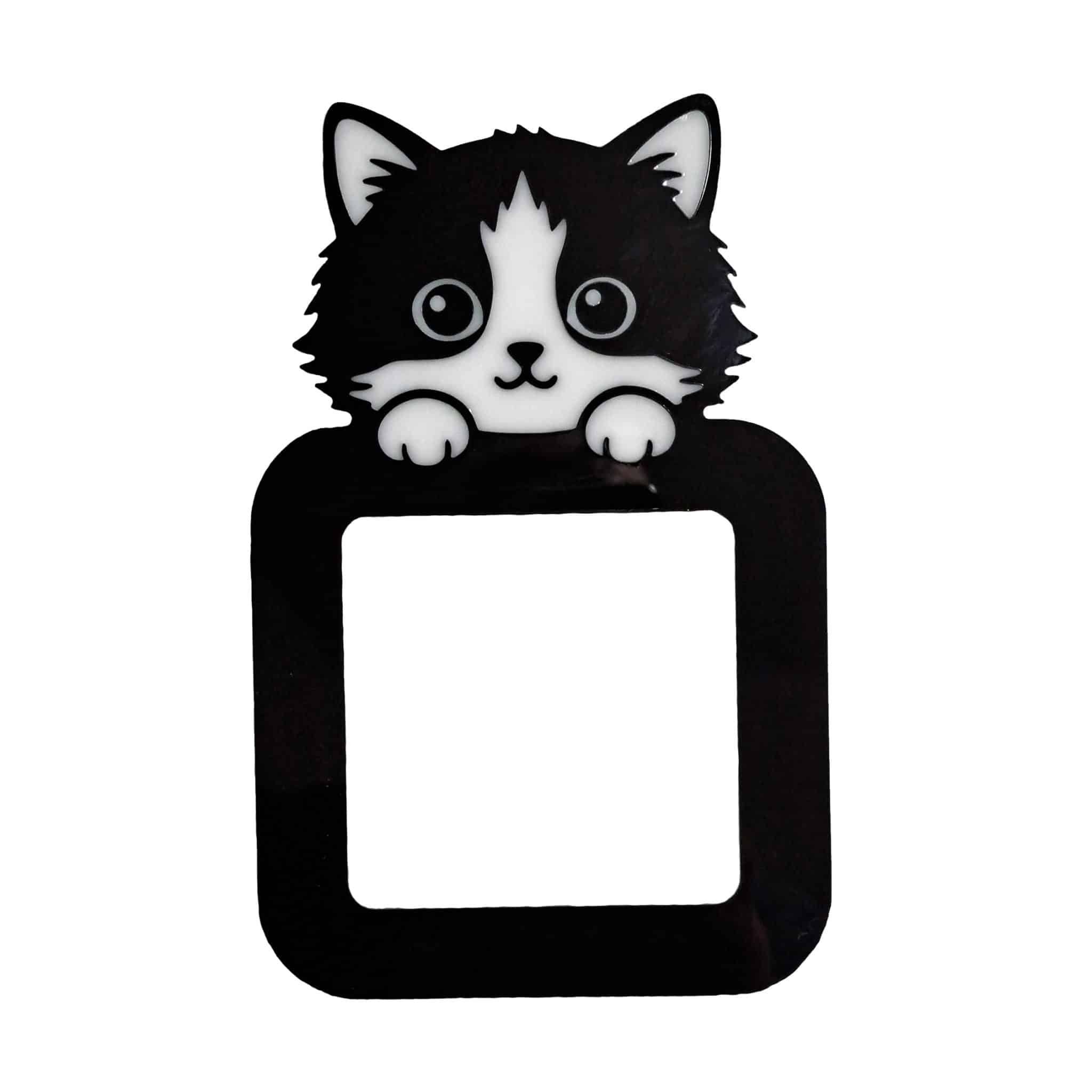 Kitten Cat Light Switch Surround - Kids Bedroom - Nursery Decor. - Image 2