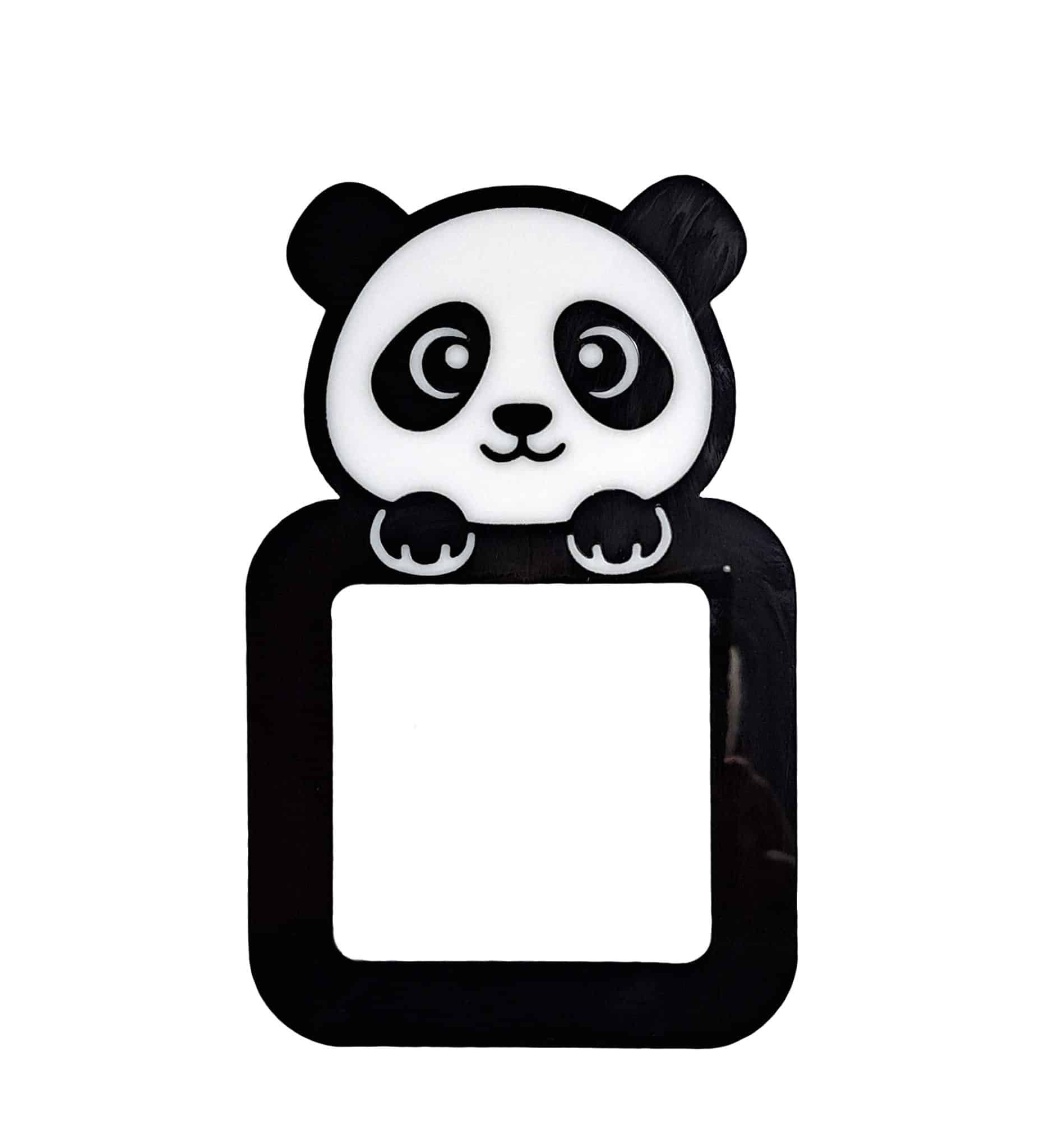Panda Bear Light Switch Surround - Kids Bedroom - Nursery Decor. - Image 2