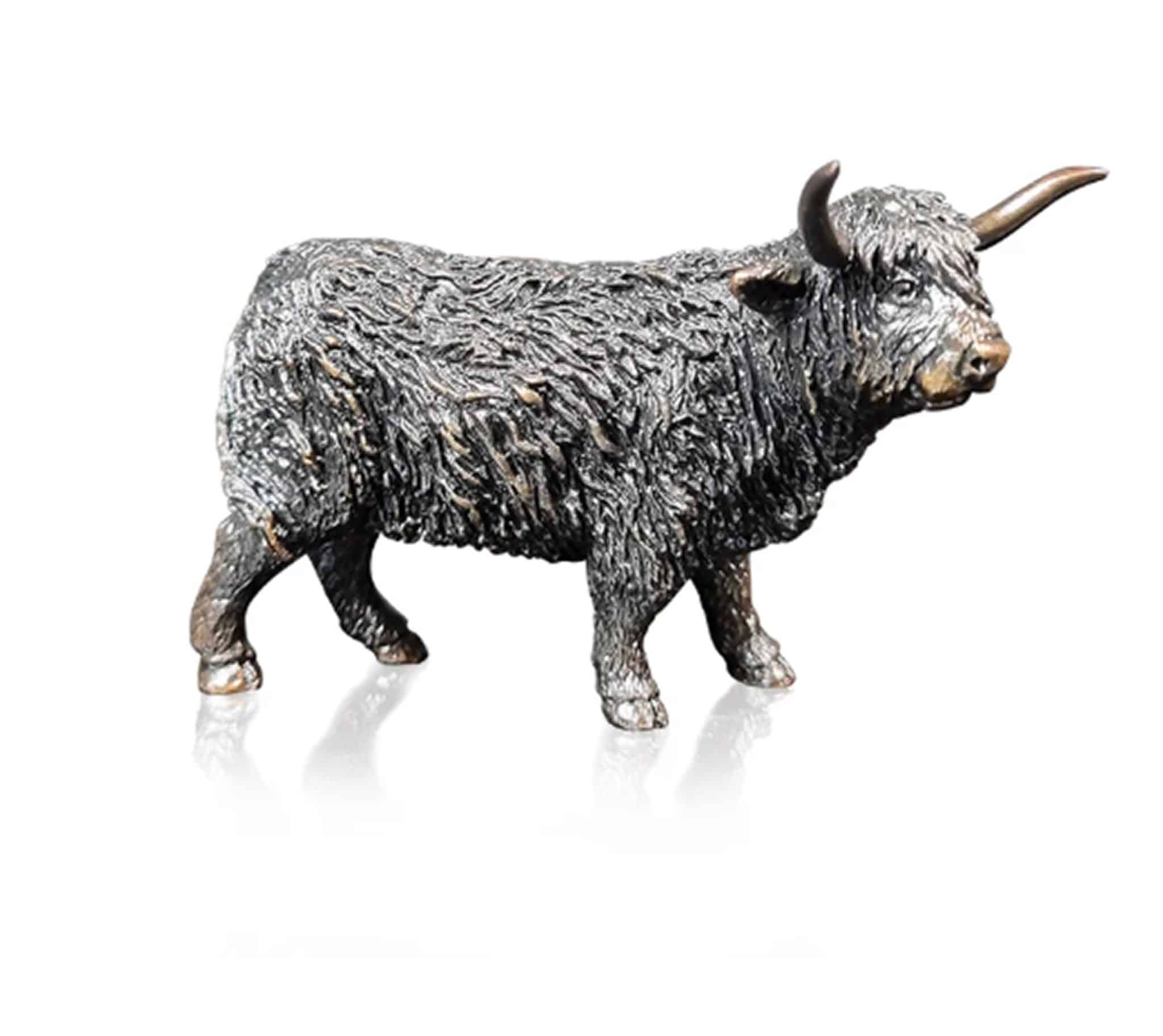Bronze Highland Cow Sculpture Limited Edition 150.